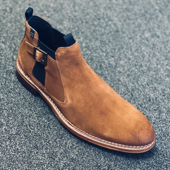 Men’s high top genuine Suede boots - Picture 3 of 7